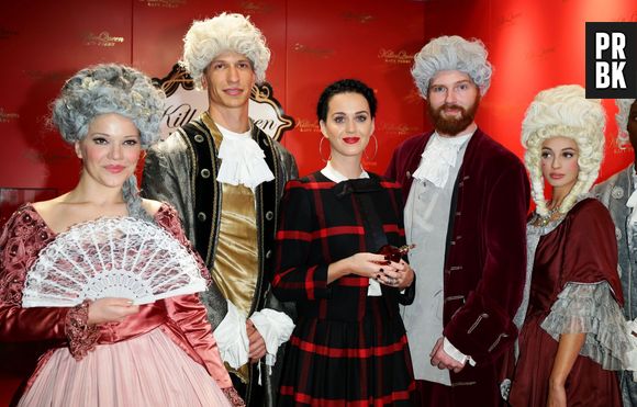 Katy Perry en Allemagne pour le lancement de son parfum "Killer Queen"