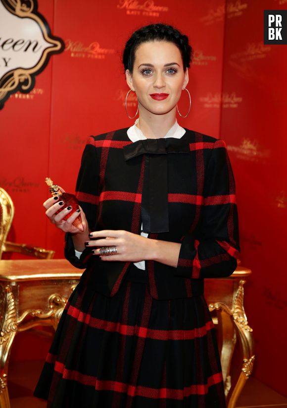 Katy Perry en Allemagne pour le lancement de son parfum "Killer Queen"