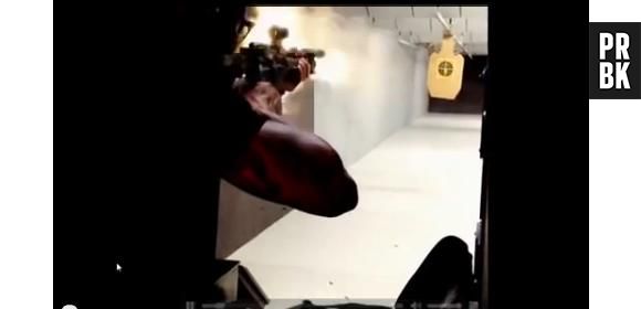 Booba : vidéo de ses entraînements au stand de tirs