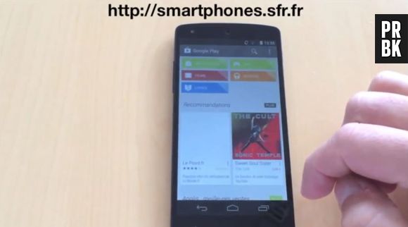 Nexus 5 : le smartphone de Google présenté le 15 octobre ?