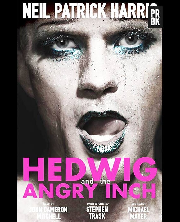 Neil Patrick Harris drag queen sur l'affiche de "Hedwig and the Angry Inch"