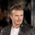 David Beckham à Londres pour Belstaff, le 15 septembre 2013
