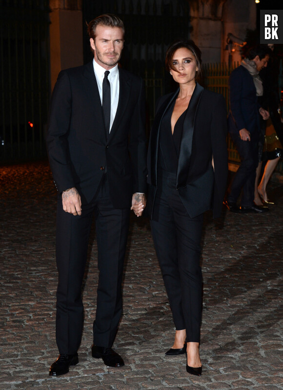 David et Victoria Beckham : so chic pour la Fashion Week de Londres 2013