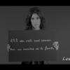 Laurie Cholewa apparaît dans un clip réalisé pour le projet "Unissons nos voix" qui lutte contre la violence sexuelle faite aux femmes