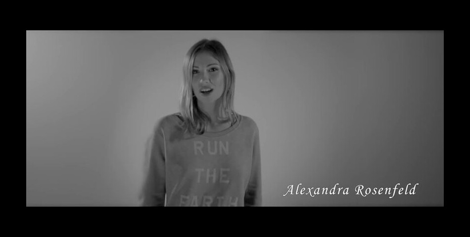 Alexandra Rosenfeld apparaît dans un clip réalisé pour le projet &quot;Unissons nos voix&quot; qui lutte contre la violence sexuelle faite aux femmes