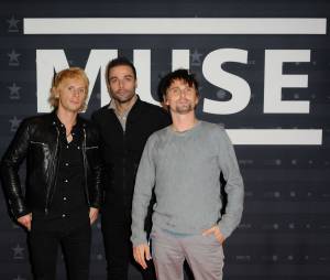 Muse à Paris à l'avant-première parisienne de leur film-concert le 5 novembre 2013