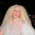 Lady Gaga : look bizarre à Londres, le 25 octobre 2013