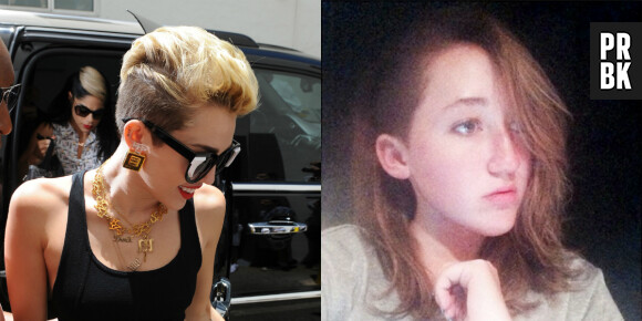 Miley Cyrus et Noah : même coupe de cheveux pour les deux soeurs