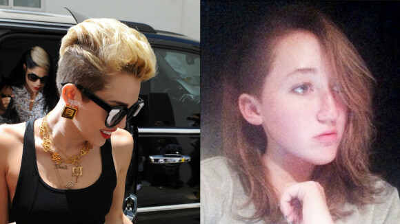 Miley Cyrus : sa petite soeur Noah bientôt aussi trash ?