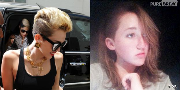 Miley Cyrus et Noah : même coupe de cheveux pour les deux soeurs