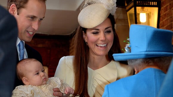 Kate Middleton : Prince George, roi des animaux pour son baptême
