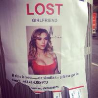 Scarlett Johansson perdue en Australie : l&#039;avis de recherche délirant