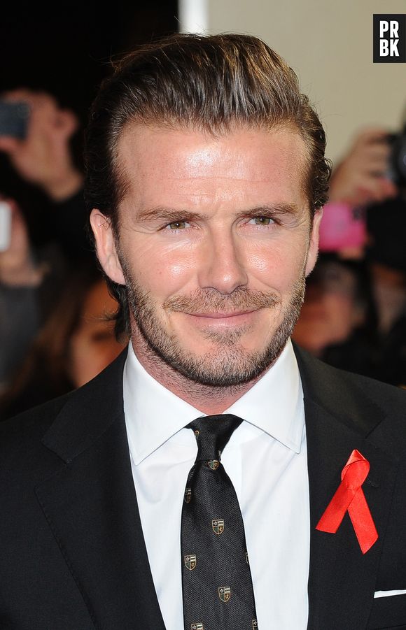 David Beckham à l'avant-première du film The Class of 92 à Londres, le 1er décembre 2013