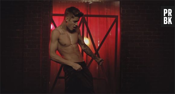 Justin Bieber dans le clip de All That Matters