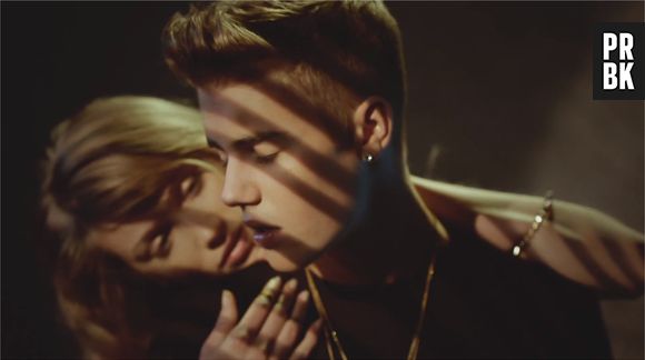 Justin Bieber dans le clip de All That Matters