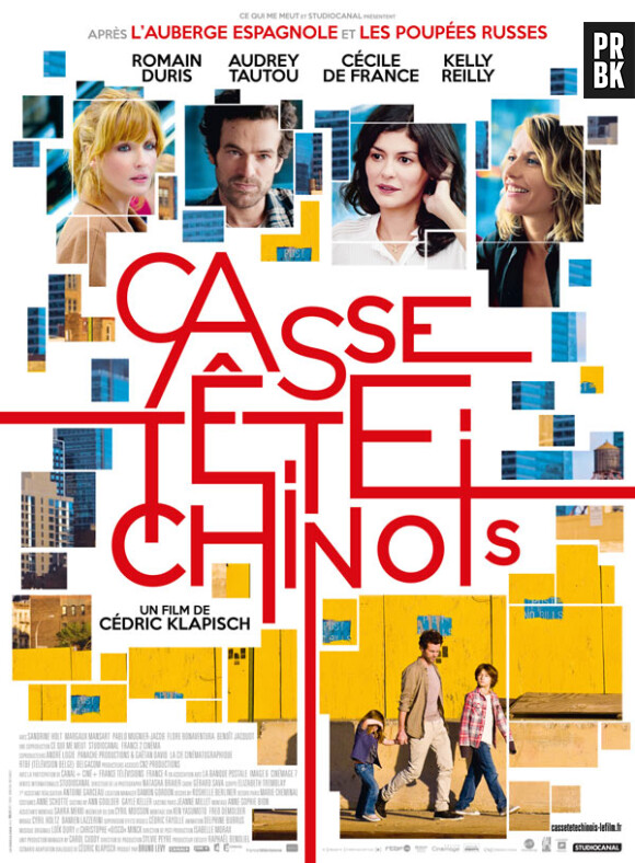 Casse-Tête Chinois avec Romain Duris, Cécile de France et Audrey Tautou