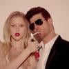 Robin Thicke : Blurred Lines est l'un des clips les plus vus de 2013 selon VEVO