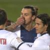 PSG : Ezequiel Lavezzi pince le nez de Zlatan ibrahimovic