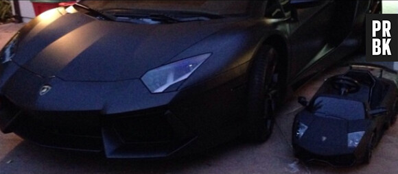 Kim Kardashian : elle offre une Lamborghini à sa fille de 6 mois
