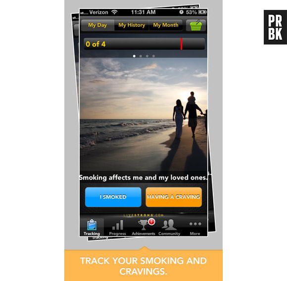 MyQuit Coach : l'application anti-cigarettes