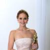 Jennifer Lawrence : la robe qui l'a fait chuter aux Oscars 2013