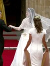 Pippa Middleton et ses célèbres fesses le jour du mariage de sa soeur Kate