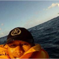 L'improbable selfie après... un crash d'avion