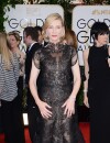 Cate Blanchett sur le tapis rouge des Golden Globes 2014