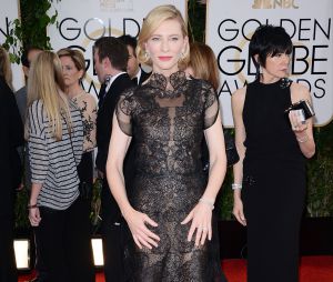 Cate Blanchett sur le tapis rouge des Golden Globes 2014