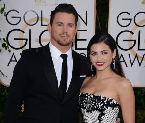 Channing Tatum et Jenna Dewan Tatum aux Golden Globes 2014