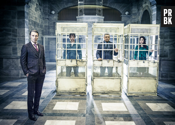 Hannibal saison 2 : photo promo avec les acteurs