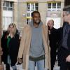 Kanye West au défilé Y3 à la Fashion Week de Paris, le 19 janvier 2014