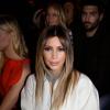 Kim Kardashian pendant la Fashion Week de Paris, le 21 janvier 2014