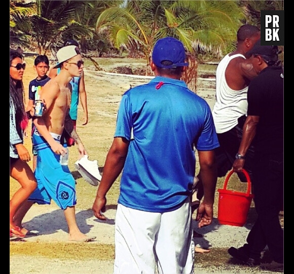 Justin Bieber en virée à Panama