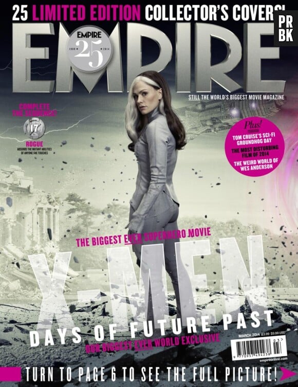 X-Men Days of Future Past : Anna Paquin sur la couverture du magazine Empire