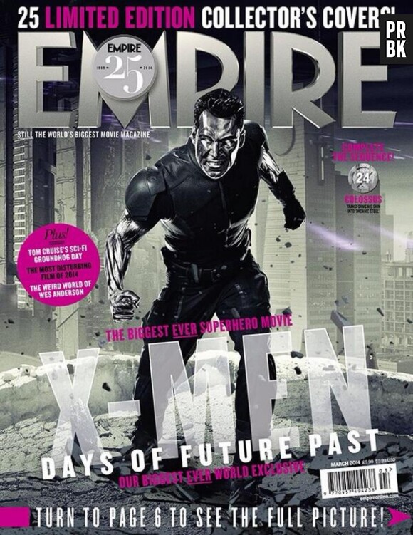 X-Men Days of Future Past : Daniel Cudmore sur la couverture du magazine Empire