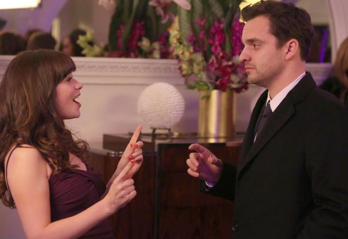 Photo : New Girl saison 3, épisode 14 : Zooey Deschanel et Jake Johnson