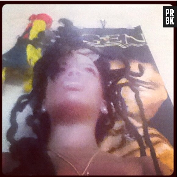 Rihanna façon Bob Marley avec des dreads