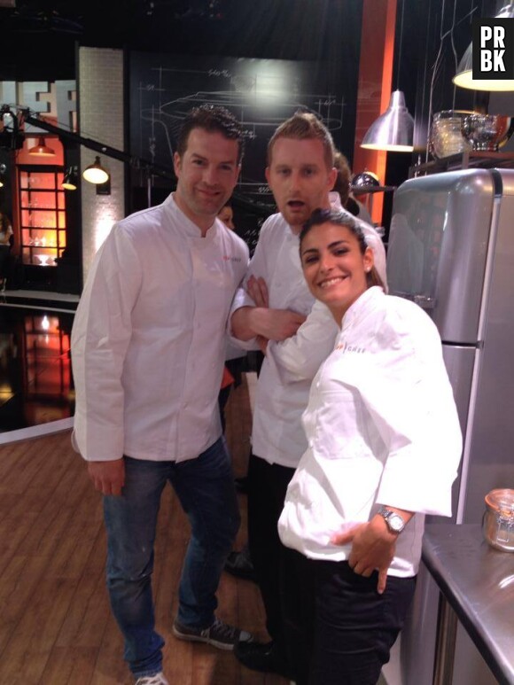 Top Chef 2014 : Jean Eden, Julien et Jennifer Taieb sur le tournage