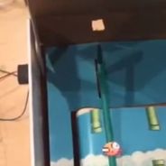 Flappy Bird : après l&#039;appli, le vrai jeu... en carton
