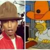 Pharrell Williams : Homer Simpson enfile son chapeau