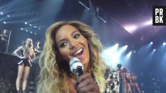 Beyoncé proche de ses fans