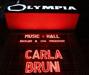 Carla Bruni en concert à l'Olympia à Paris, le 11 mars 2014