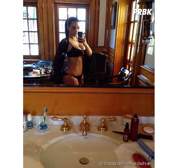 Kim Kardashian et son selfie sexy sur Instagram