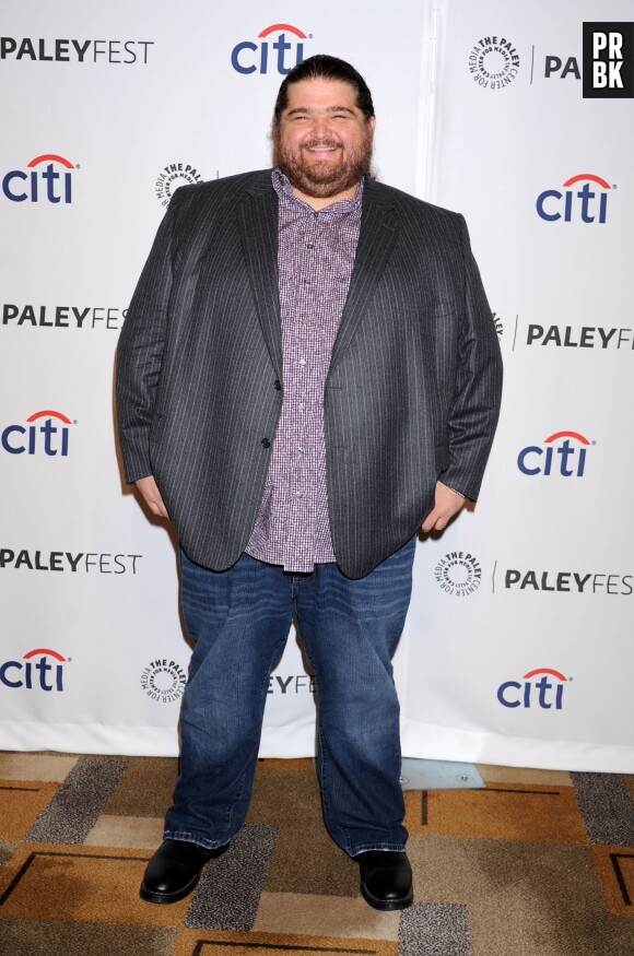 Lost : Jorge Garcia, aka Hurley, au PaleyFest de Los Angeles, le 16 mars 2014