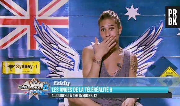 Les Anges 6 : Eddy en mode fouine lors de la mise au point entre Shanna et Thibault