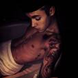 Justin Bieber et ses tatouages sur Instagram le 30 novembre 2013