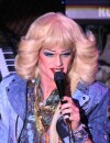  Neil Patrick Harris transform&eacute; en drag queen dans la com&eacute;die musicale Hedwig and the Angry inch au Belasco Theater de New York, le 31 mars 2014 