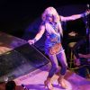 Neil Patrick Harris est déguisé en drag queen dans la comédie musicale Hedwig and the Angry inch au Belasco Theater de New York, le 31 mars 2014