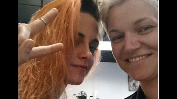 Kristen Stewart : cheveux oranges sur Instagram... et bientôt blonds ?